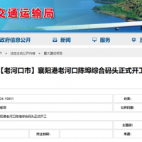 新建4個1000噸級泊位！湖北又一綜合碼頭開工