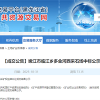 溢價率高達1839%！該地民企競得一建筑用玄武巖